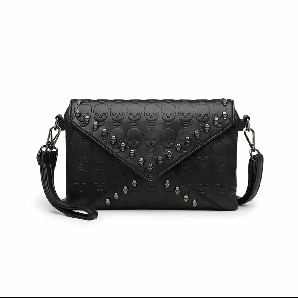 Gothic skull Crossbody Bag